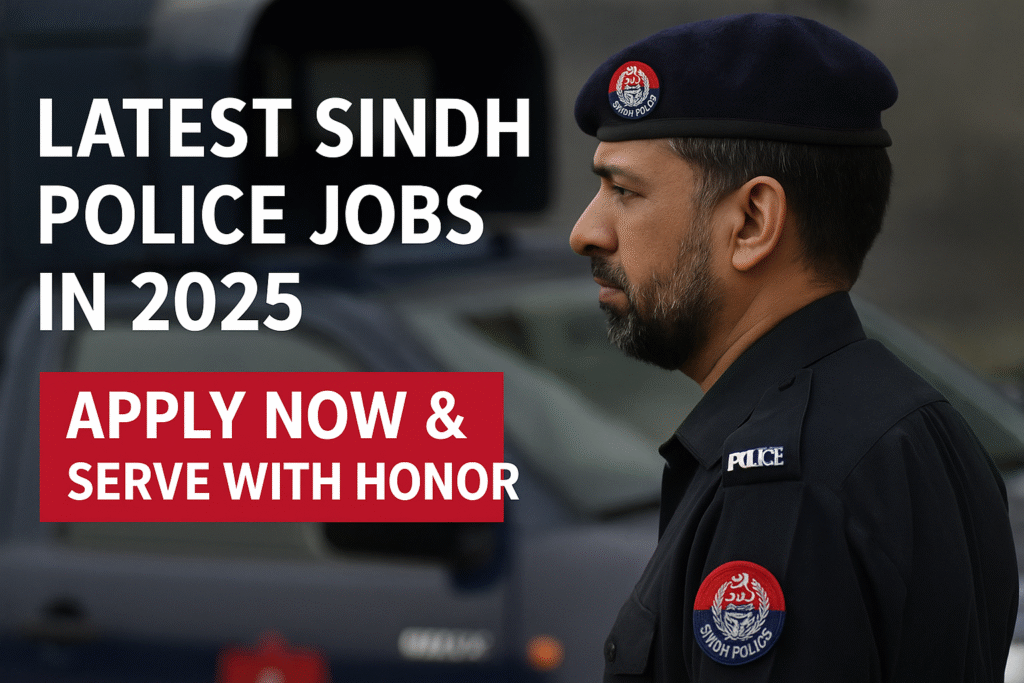 Sindh Police Jobs in 2025