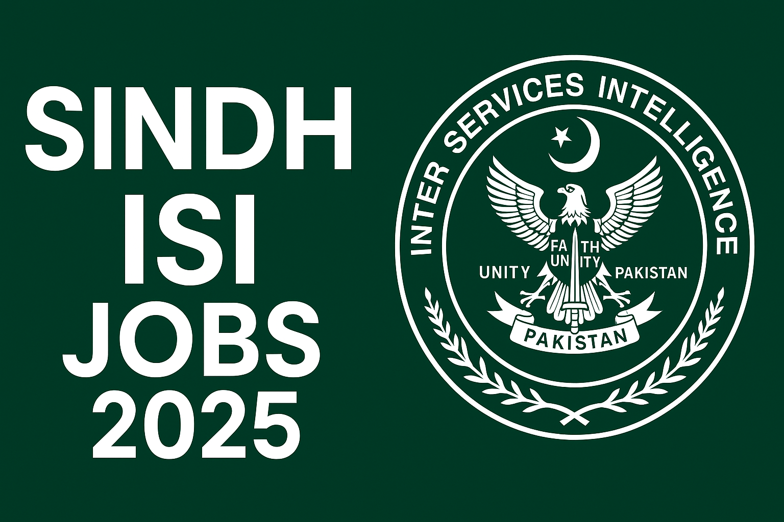 Sindh ISI Jobs 2025