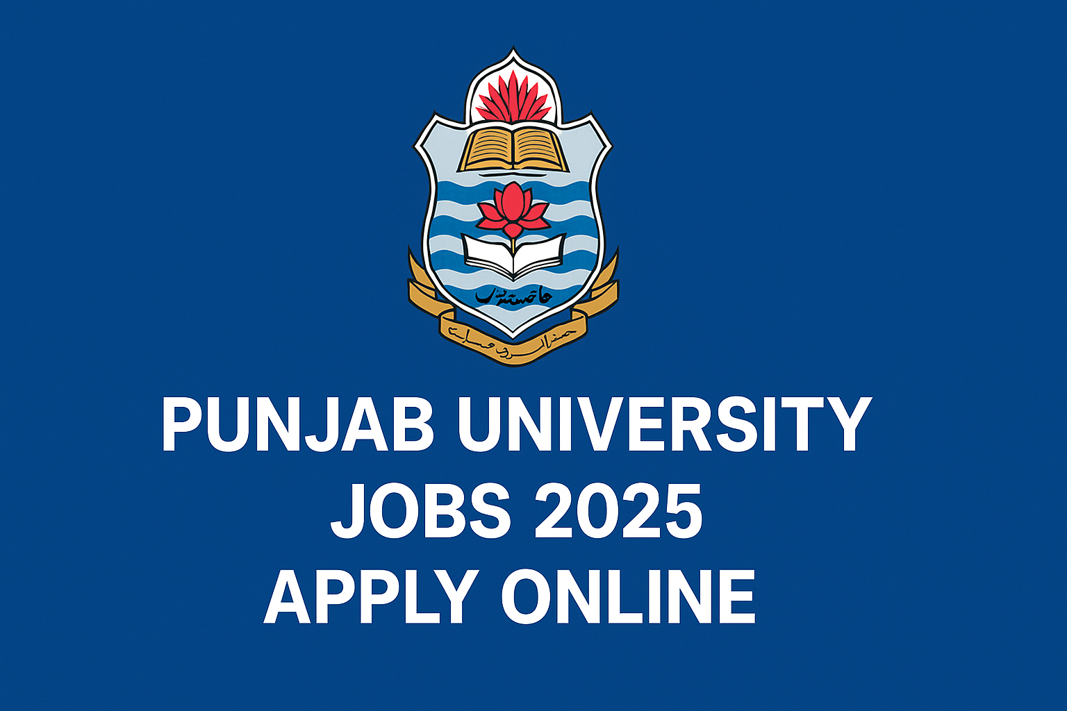 Punjab University Jobs 2025