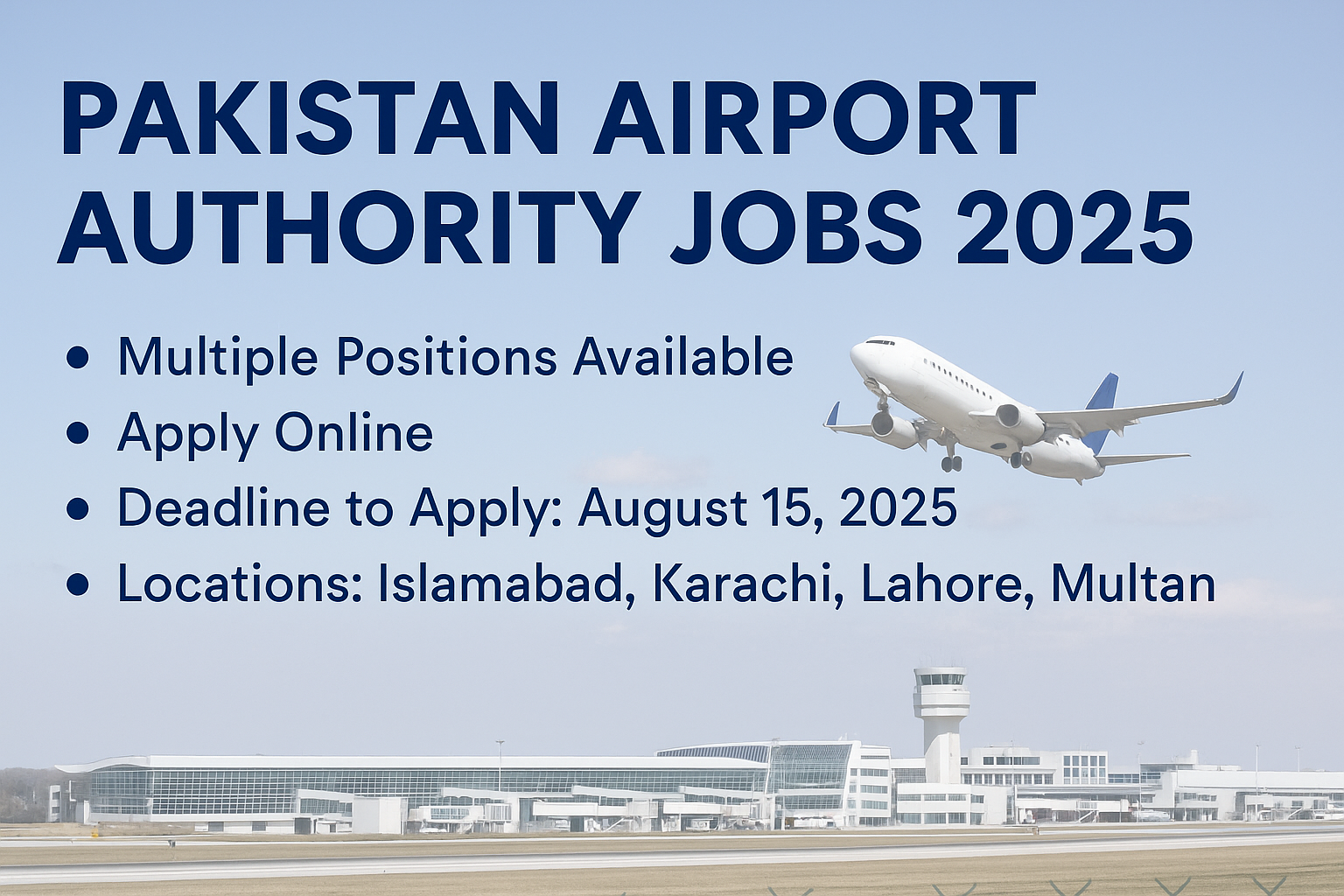 Pakistan Airport Authority Jobs 2025