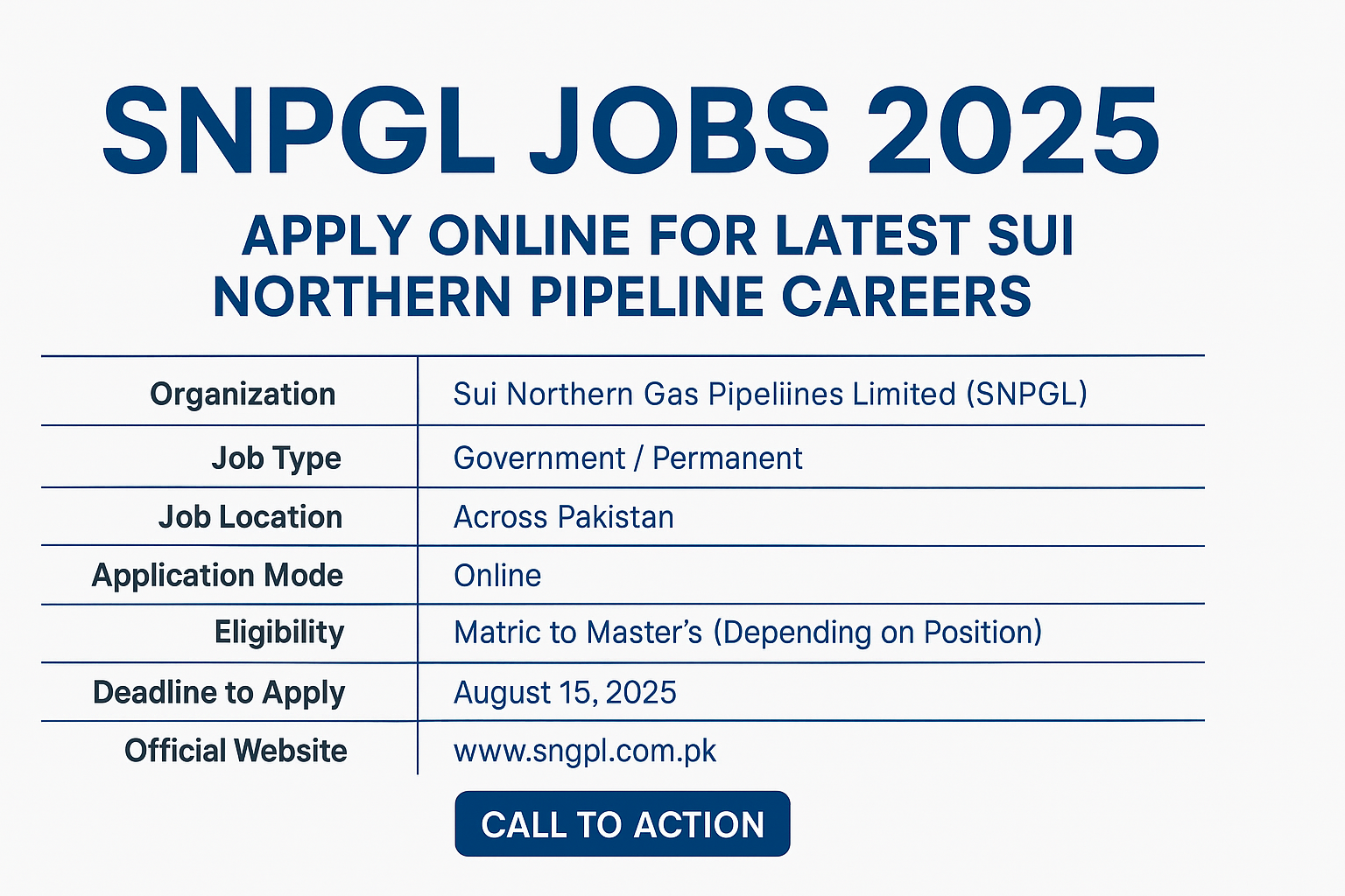 SNPGL Jobs 2025