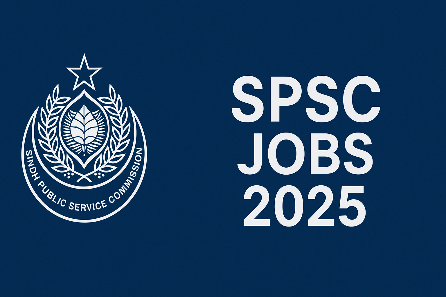 SPSC Jobs 2025