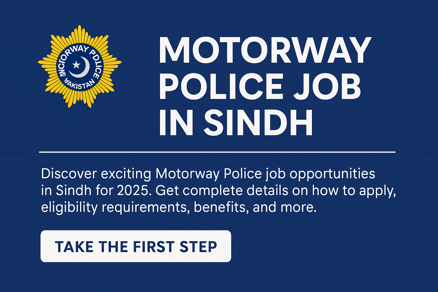 Motorway Police Job in Sindh